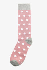 Polka Dot Groomsmen Socks By No Cold Feet Socks