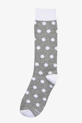 Polka Dot Groomsmen Socks By No Cold Feet Socks