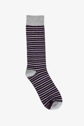 Striped Groomsmen Socks By No Cold Feet Socks