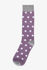 Polka Dot Groomsmen Socks By No Cold Feet Socks