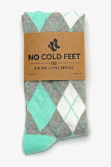 Argyle Groomsmen Socks By No Cold Feet Socks