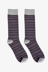 Striped Groomsmen Socks By No Cold Feet Socks