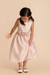 Rose Flower Girl Dress