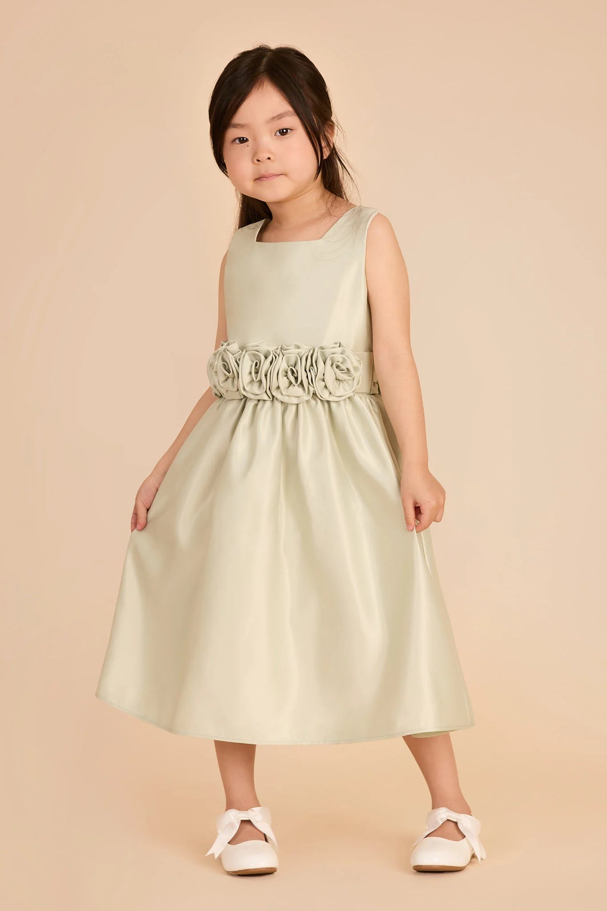 Rose Flower Girl Dress